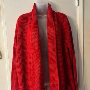 Merona ~ Beautiful Red Sweater